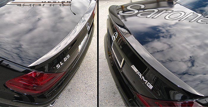 Custom Mercedes SL  Convertible Trunk Wing (2003 - 2012) - $299.00 (Part #MB-075-TW)